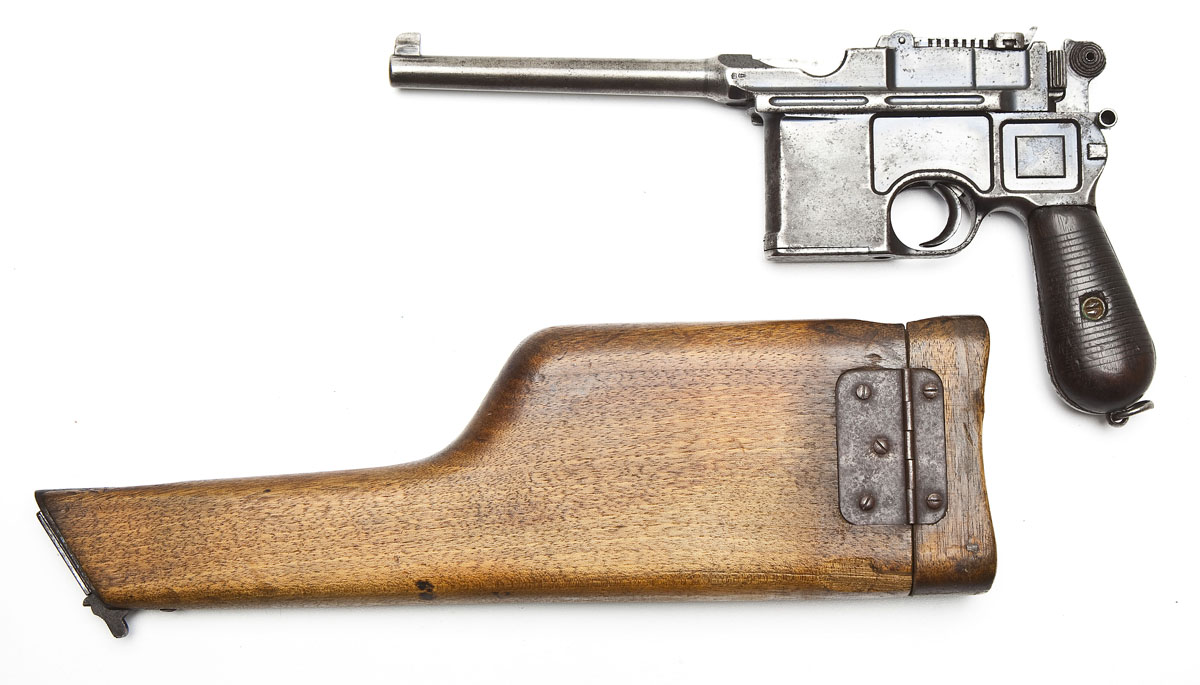Standard Cone Hammer Model 1896 Broomhandle Mauser ($1,500-2,000)