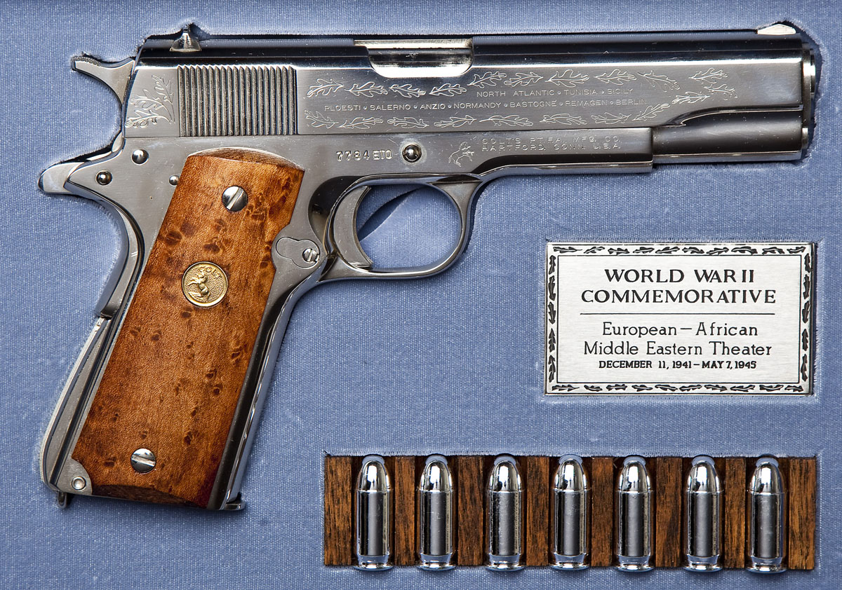 WWII Commemorative Pistol ($600-900)